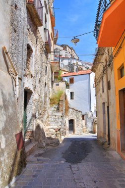 alleyway. Tursi. Basilicata. İtalya.