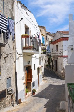 alleyway. Tursi. Basilicata. İtalya.