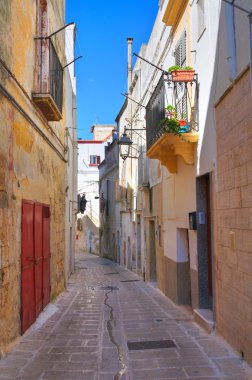 alleyway. Castellaneta. Puglia. İtalya.
