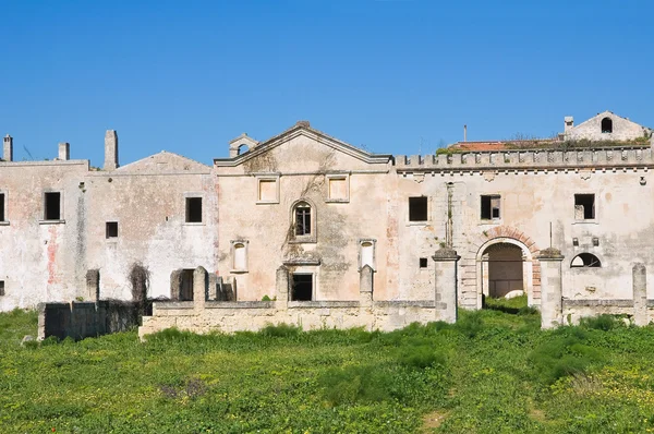 Χαρτοπαικτική λέσχη del duca. Mottola. Puglia. Ιταλία. — Φωτογραφία Αρχείου