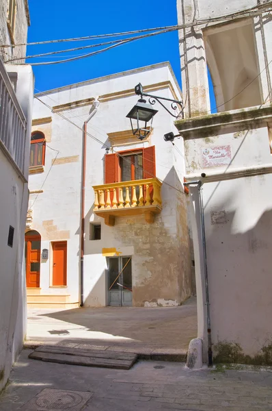 Uličky. Castellaneta. Puglia. Itálie. — Stock fotografie