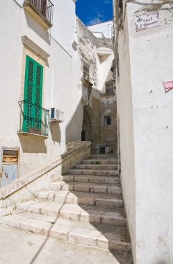 alleyway. Castellaneta. Puglia. İtalya.