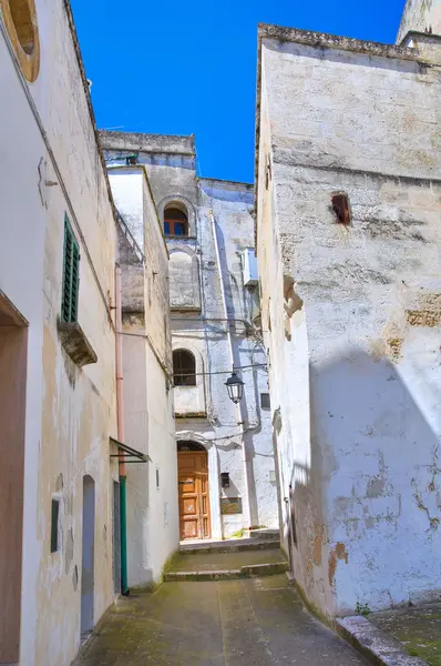 Folyosóját. Castellaneta. Puglia. Olaszország. — Stock Fotó