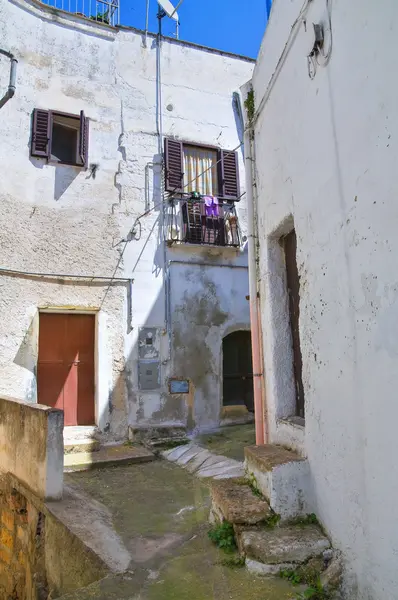 Uličky. Castellaneta. Puglia. Itálie. — Stock fotografie