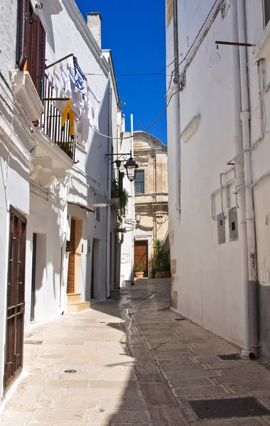 Steegje. Castellaneta. Puglia. Italië. — Stockfoto