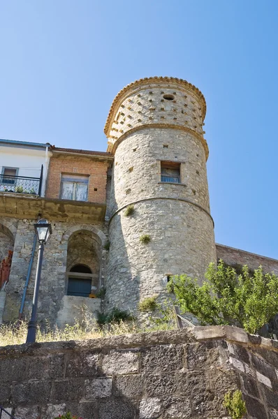 Stora tidigare tornet. alberona. Puglia. Italien. — Stockfoto