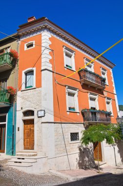 tarihi Saray. alberona. Puglia. İtalya.