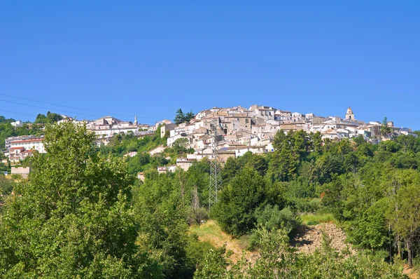 Panoramatický pohled na alberona. Puglia. Itálie. — Stock fotografie