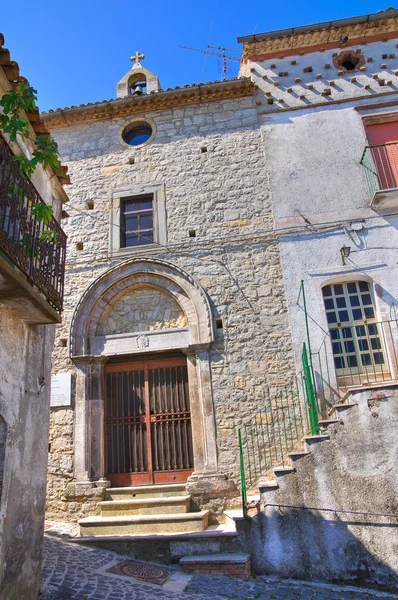 Kirche des hl. Giuseppe. alberona. Apulien. Italien. — Stockfoto