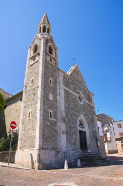 st. rocco Kilisesi. alberona. Puglia. İtalya.