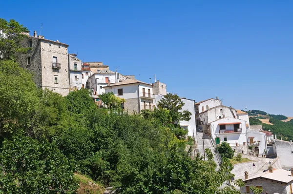 Panoramablick auf alberona. Apulien. Italien. — Stockfoto