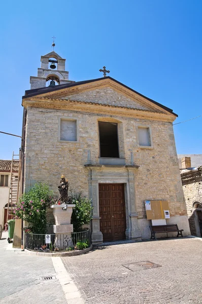 Kostel st. nicola. Roseto valfortore. Puglia. Itálie. — Stock fotografie