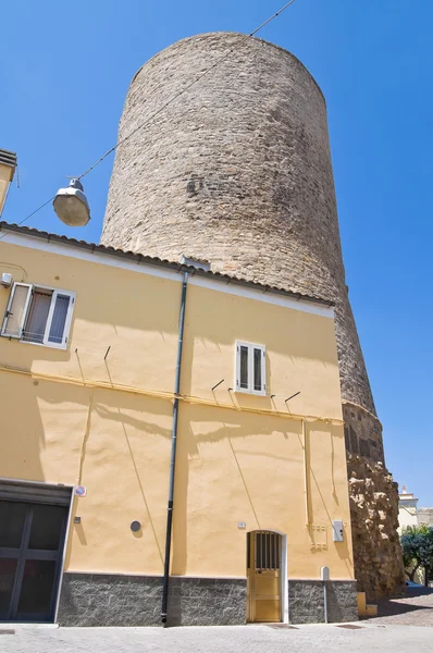 公民塔。biccari。普利亚大区。意大利. — 图库照片