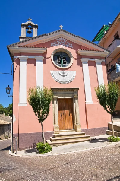 Iglesia de Santa María Laurentana. Roseto Valfortore. Puglia. Italia . —  Fotos de Stock