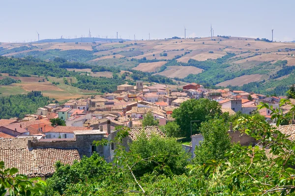 Panoramic view of Roseto Valfortore. Puglia. Italy. — Stock Photo, Image