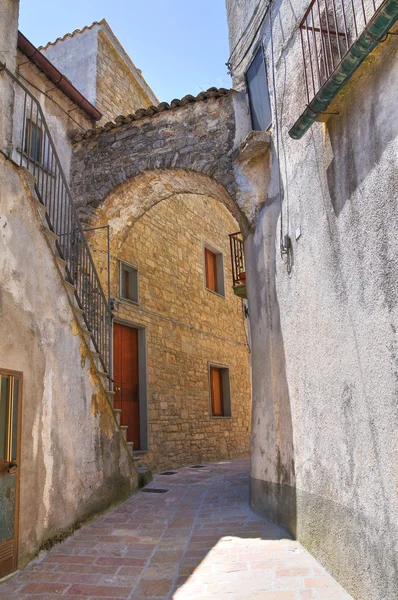 Steegje. Roseto Valfortore (FG). Puglia. Italië. — Stockfoto