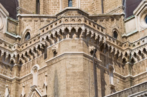 Кафедральный собор Чериньолы. Апулия. Италия . — стоковое фото