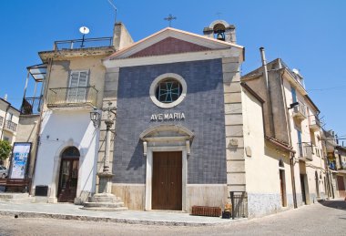 Capella della croce. Roseto valfortore. Puglia. İtalya.