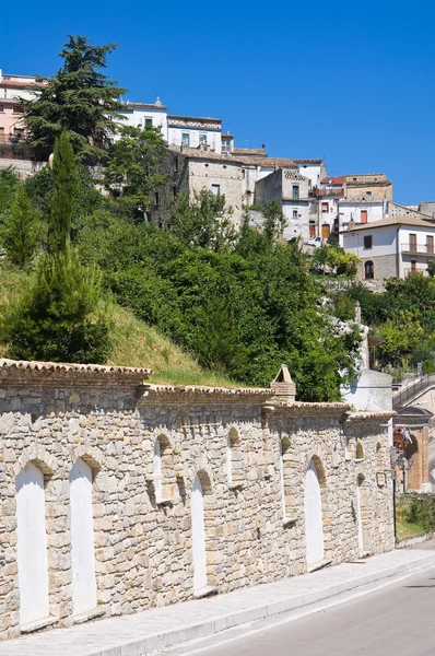 Vista panoramica su Alberona. Puglia. Italia . — Foto Stock