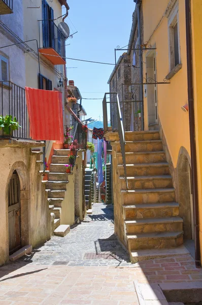 Callejuela. Roseto Valfortore. Puglia. Italia . —  Fotos de Stock