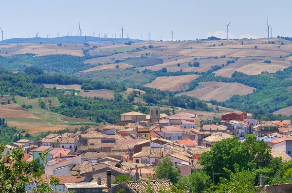 Vista panorámica de Roseto Valfortore. Puglia. Italia . —  Fotos de Stock