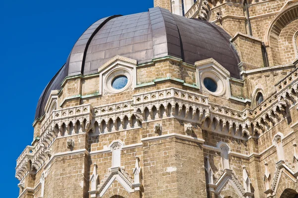 Katedrála Duomo Cerignola. Puglia. Itálie. — Stock fotografie