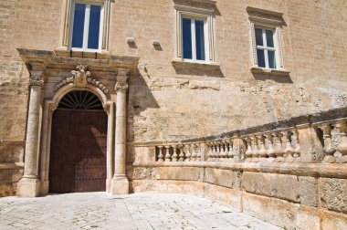 Imperiali castle. Francavilla fontana. Puglia. İtalya.