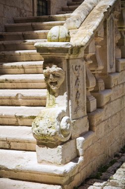 Ducal castle. Ceglie messapica. Puglia. İtalya.