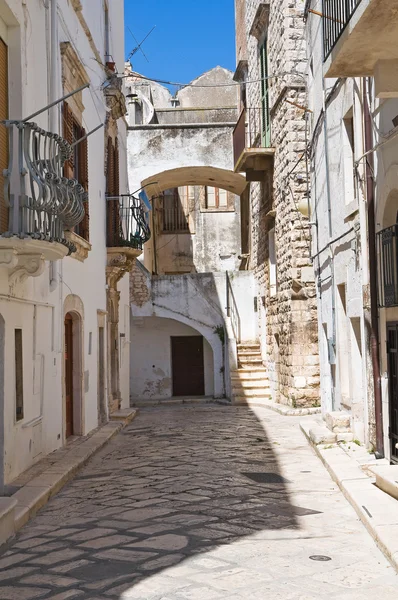 Gasse. putignano. Apulien. Italien. — Stockfoto