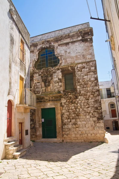 Kostel očistce. Putignano. Puglia. Itálie. — Stock fotografie