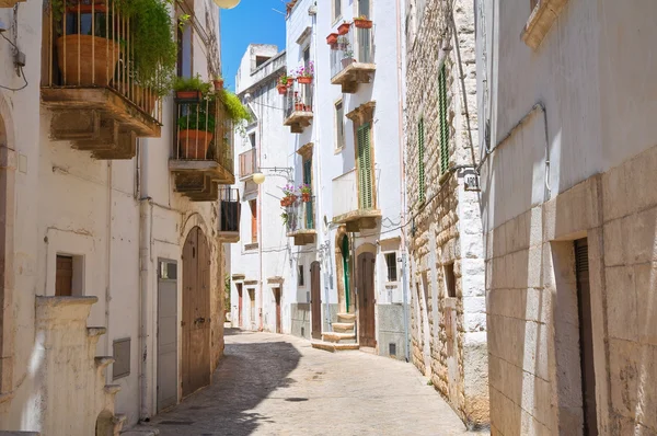 Gasse. putignano. Apulien. Italien. — Stockfoto