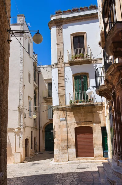Steegje. Putignano. Puglia. Italië. — Stockfoto