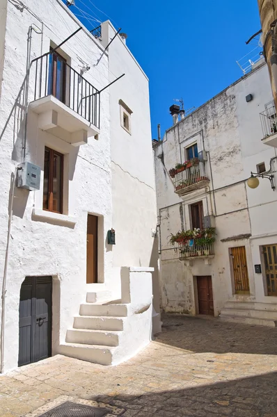 Vicolo. Putignano. Puglia. Italia . — Foto Stock