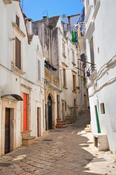 Steegje. Putignano. Puglia. Italië. — Stockfoto