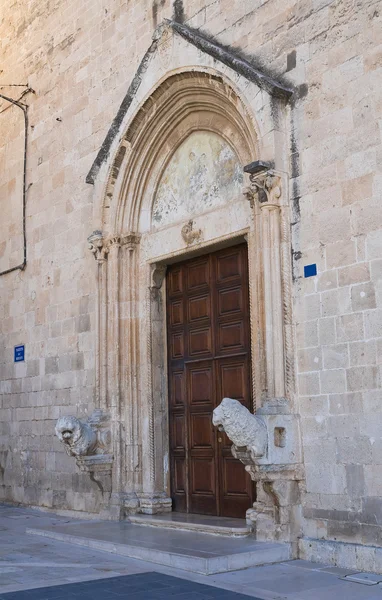 St. domenico Kilisesi. Manfredonia. Puglia. İtalya. — Stok fotoğraf