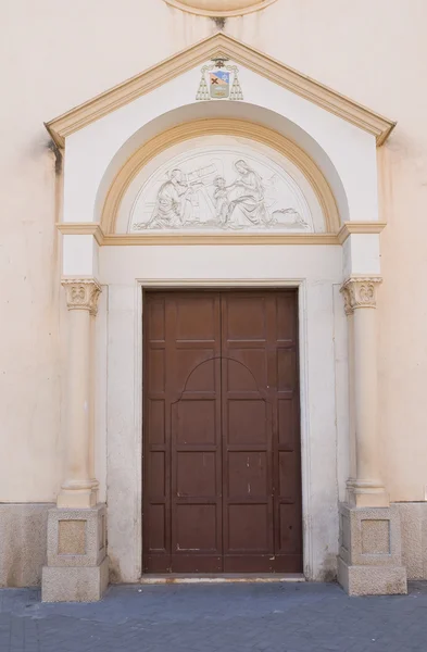 Stella maris kerk. Manfredonia. Puglia. Italië. — Stockfoto