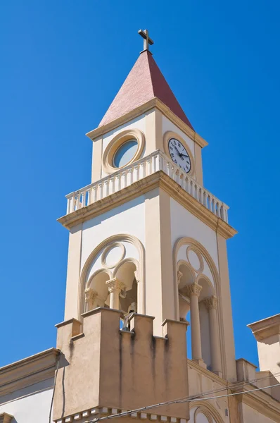 Iglesia Stella Maris. Manfredonia. Puglia. Italia . —  Fotos de Stock