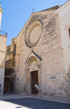 st. domenico Kilisesi. Manfredonia. Puglia. İtalya.