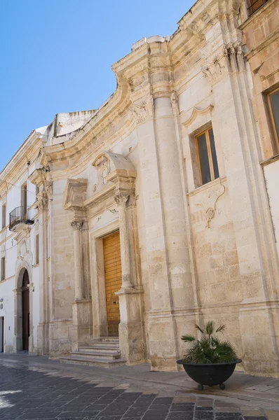 Celestini paleis. Manfredonia. Puglia. Italië. — Stockfoto