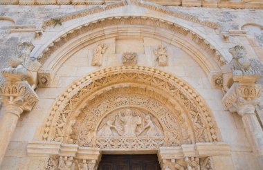 Abbey St Leonardo. Manfredonia. Puglia. İtalya.