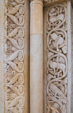 Abbey St Leonardo. Manfredonia. Puglia. İtalya.