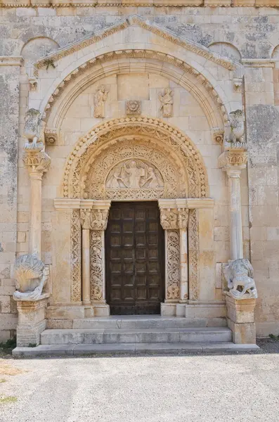 Abbey of St. Leonardo. Manfredonia. Puglia. Italy. — Stock Photo, Image