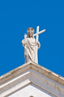 Manfredonia Katedrali. Puglia. İtalya.