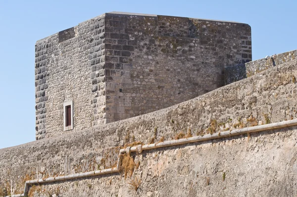 Castelo Angevino-Suábio. Manfredonia. Puglia. Itália . — Fotografia de Stock