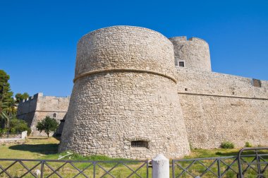 Angevine swabian castle. Manfredonia. Puglia. İtalya.