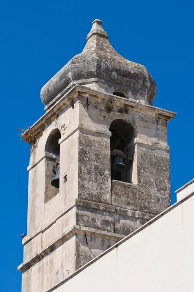 Kościół st. benedetto. Manfredonia. Puglia. Włochy. — Zdjęcie stockowe