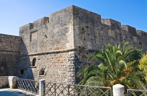 Castillo Angevine-Swabian. Manfredonia. Puglia. Italia . —  Fotos de Stock