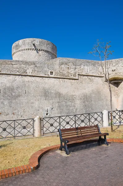 Castello angioino-svevo. Manfredonia. Puglia. Italia . — Foto Stock