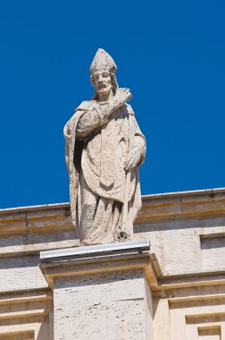 Manfredonia Katedrali. Puglia. İtalya.