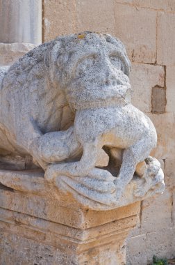 Abbey St Leonardo. Manfredonia. Puglia. İtalya.